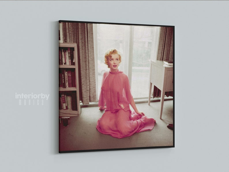 Marilyn Monroe Nude Canvas Naked Canvas Wall Hangings Etsy Australia