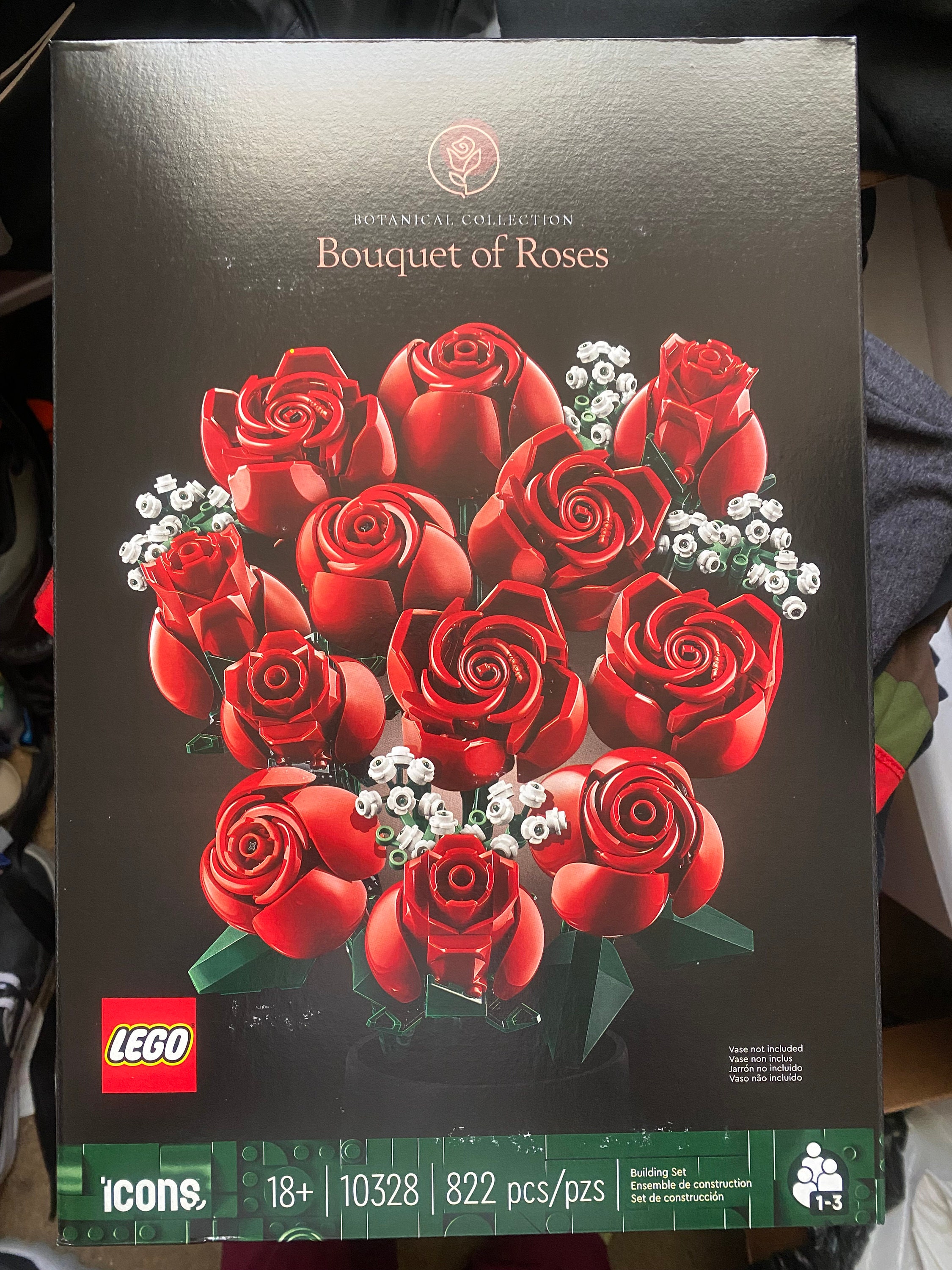 Rose lego set sale