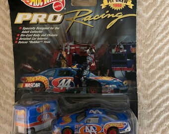 Vintage Team Hot Wheels Pro Racing Collection of Nascar Die Cast