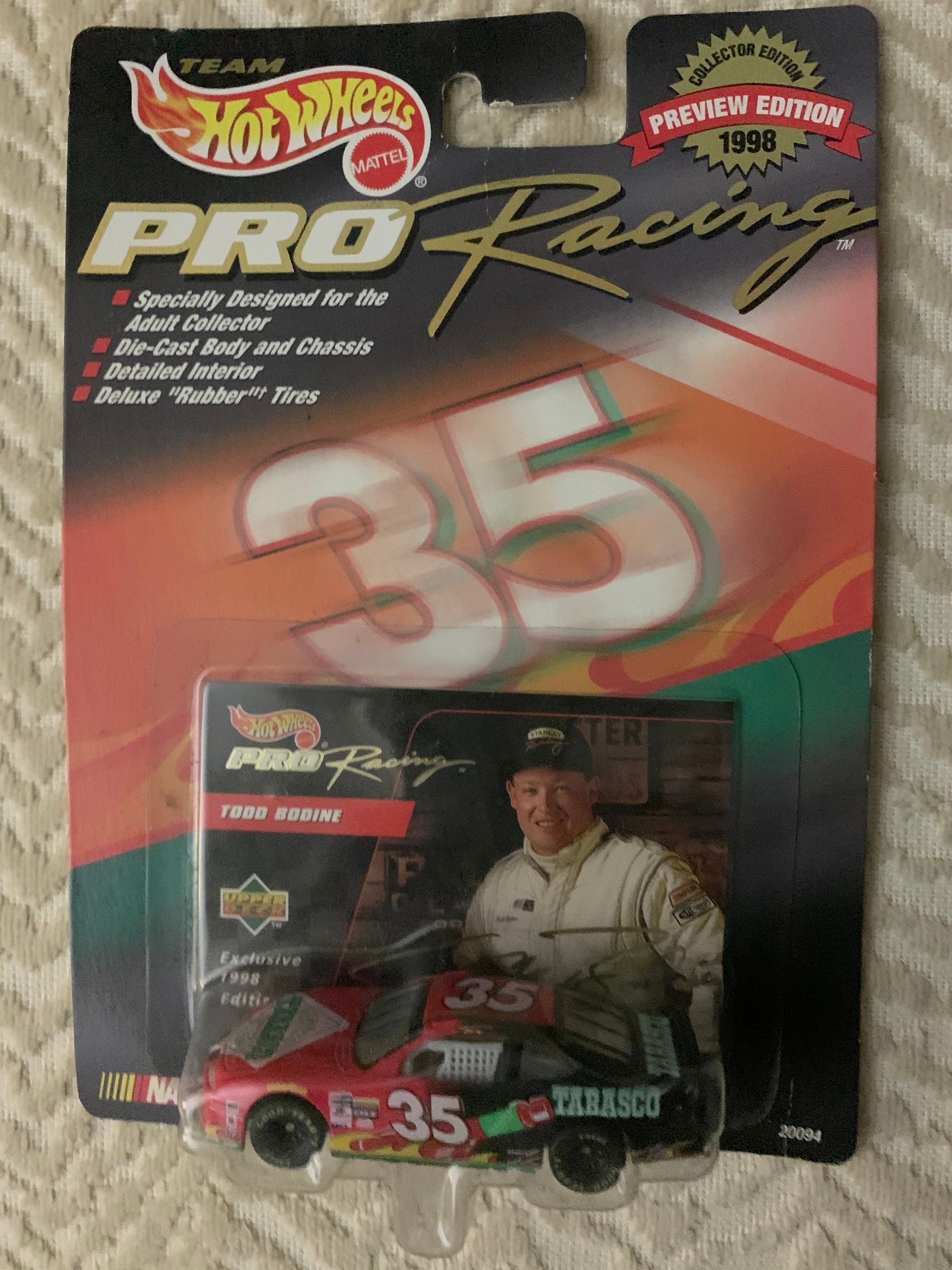 Vintage Hot Wheels Pro Racing Nascar Die Cast Replicas - 3 Car