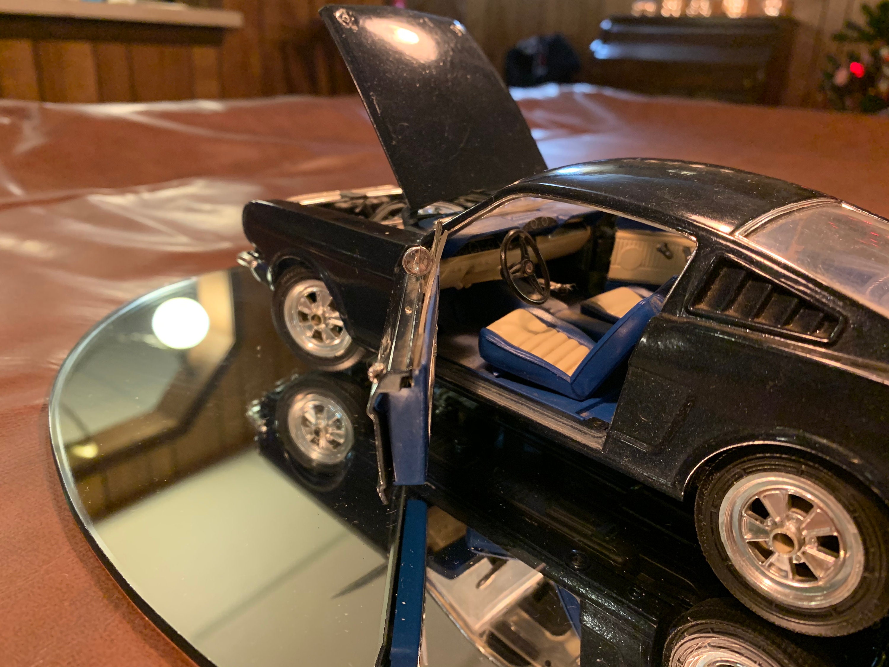 Modèle Réduit Ford Mustang GT BOSS 1:18 - Marque Revell/Jouef - En Métal - Occasion