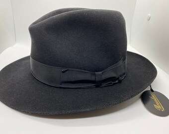 Borsalino 55-56cm 6 7/8-7 Black 