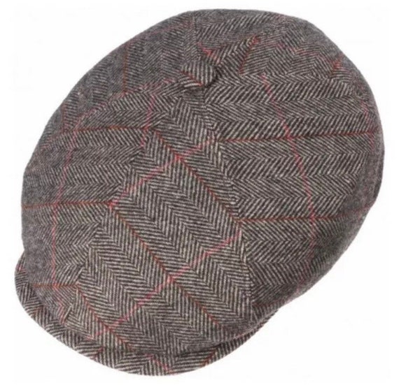 STETSON 55cm 6 7/8 Small Bakerboy Cap 