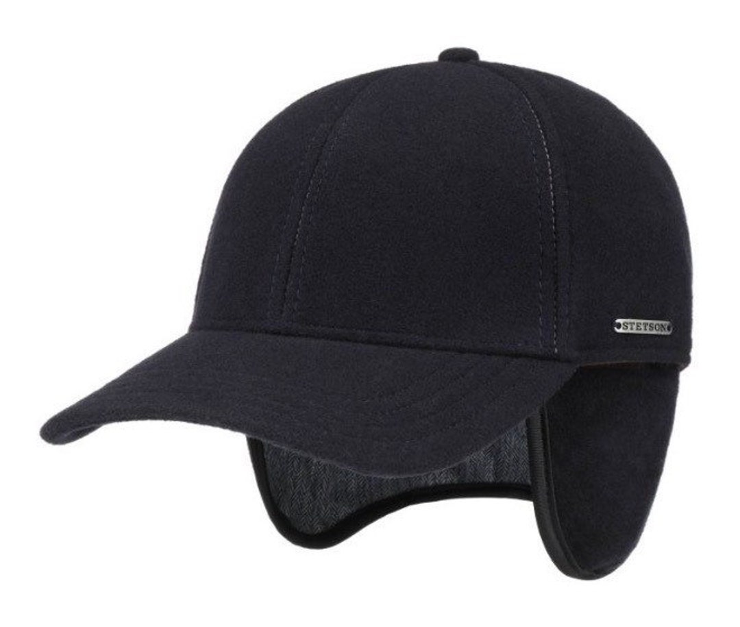 STETSON XXL 63cm 7 7/8 Navy Blue Ball Cap Baseball Fitted Hat Etsy