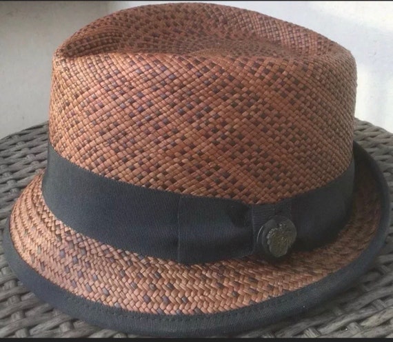 MAKINS Panama Hat Trilby/fedora Size 