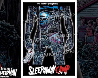 Sleepaway Camp A3 Art Print