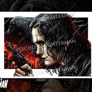 The Crow / Fire It Up! Art Print