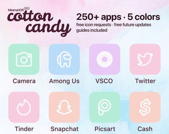 Pastel Icons Etsy