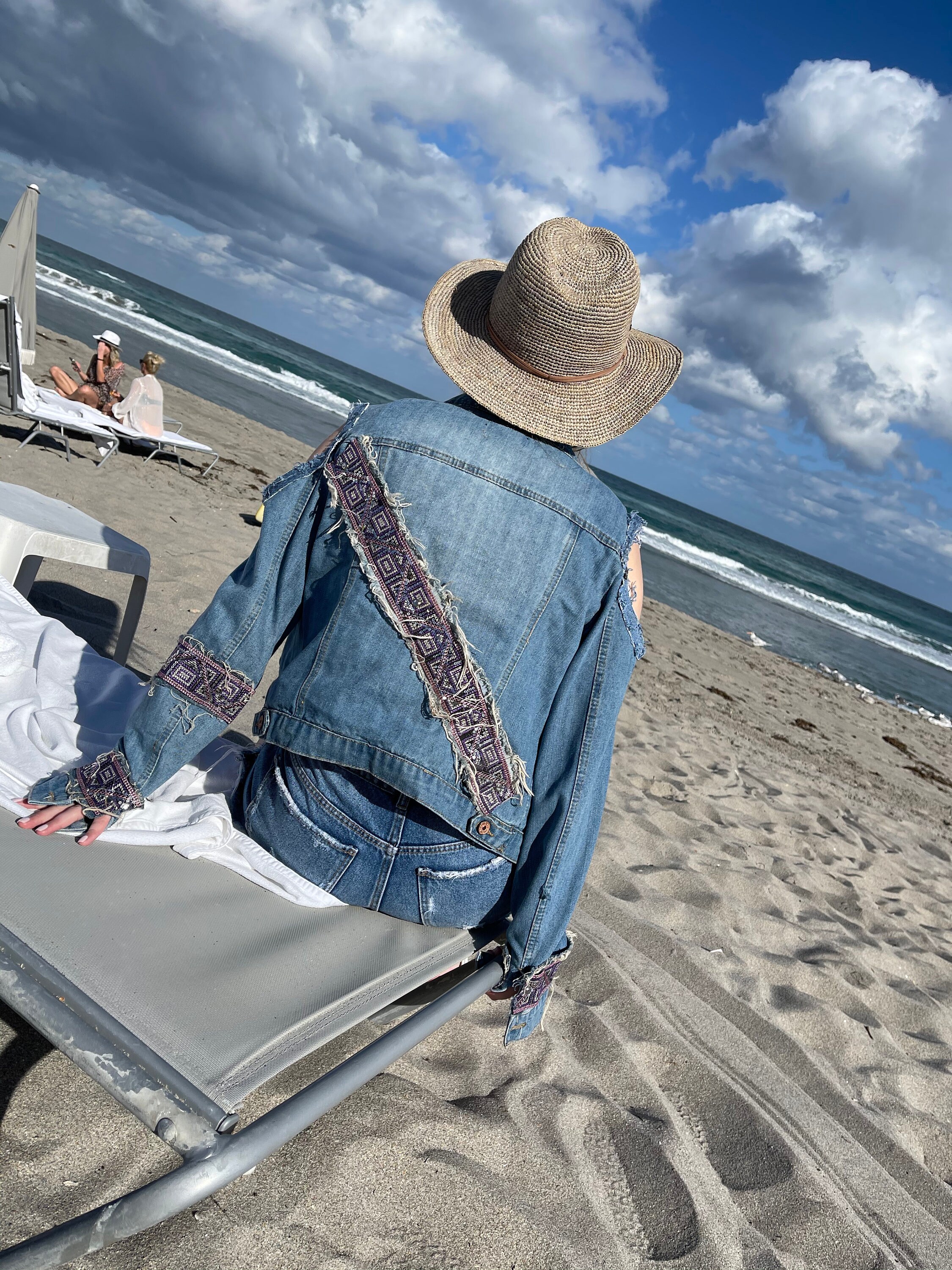 ジャケット ALYSI SS25 DENIM JACKET (205909 P5046BDM) Alys jacket | Organic stonewashed indigo denim | A.P.C.