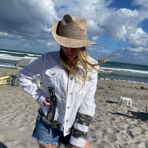 White Denim Jacket