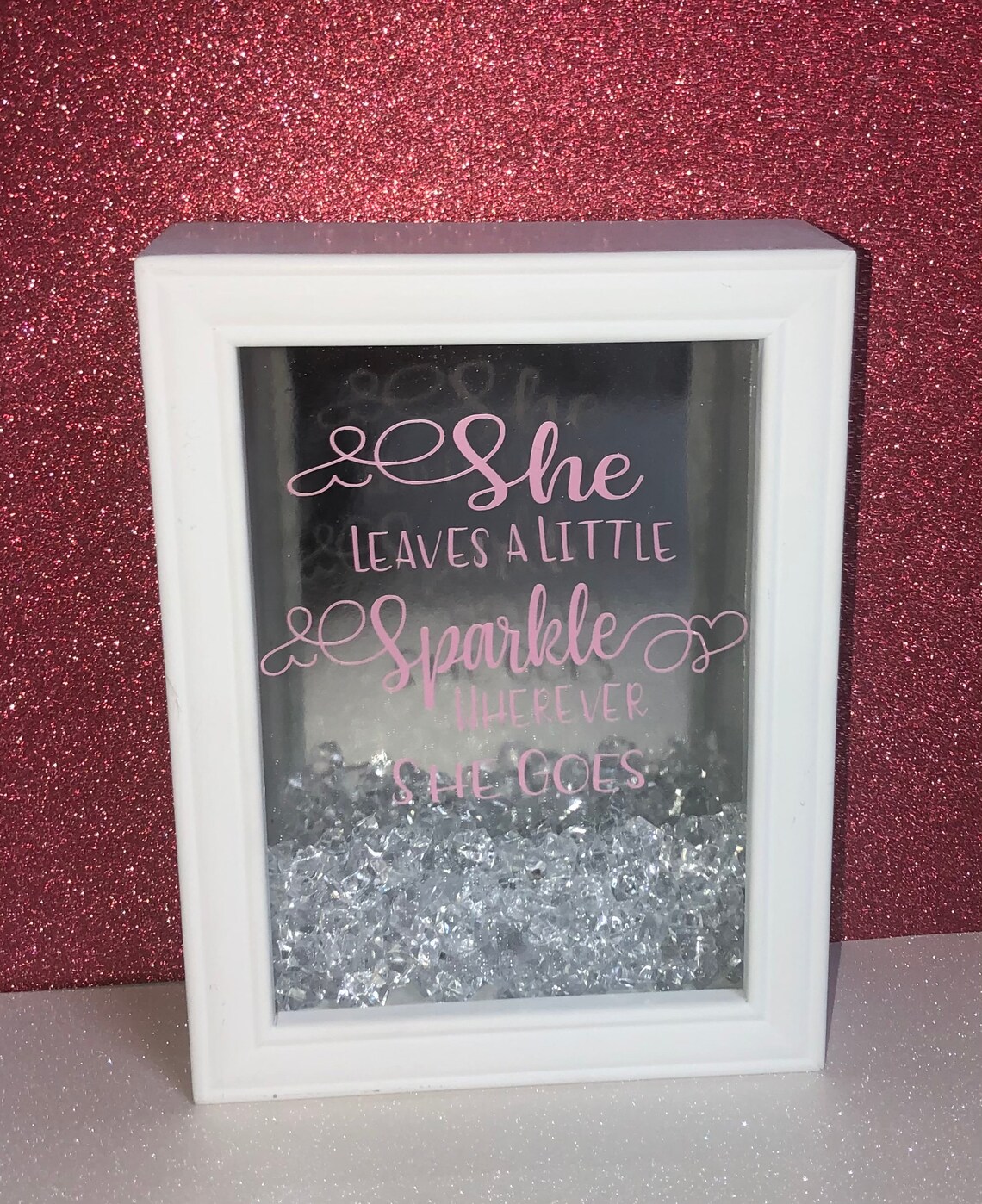 Bling Shadow Box Etsy