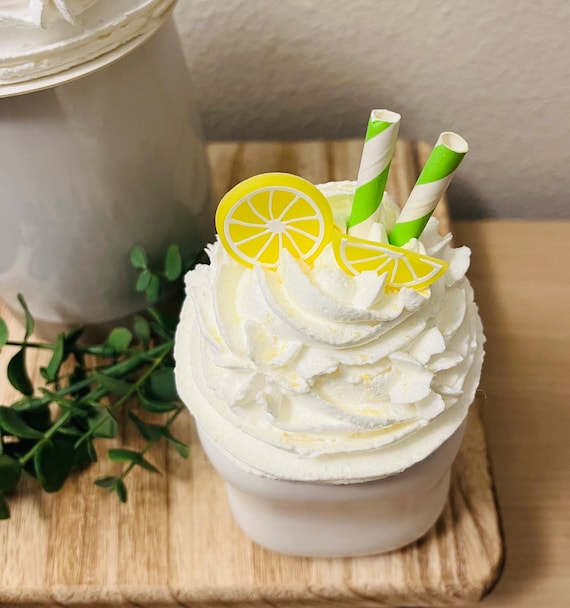 Marshmallow Mug Topper, Lemon Topper, Rae Dunn Topper , Faux Whipped Topper
