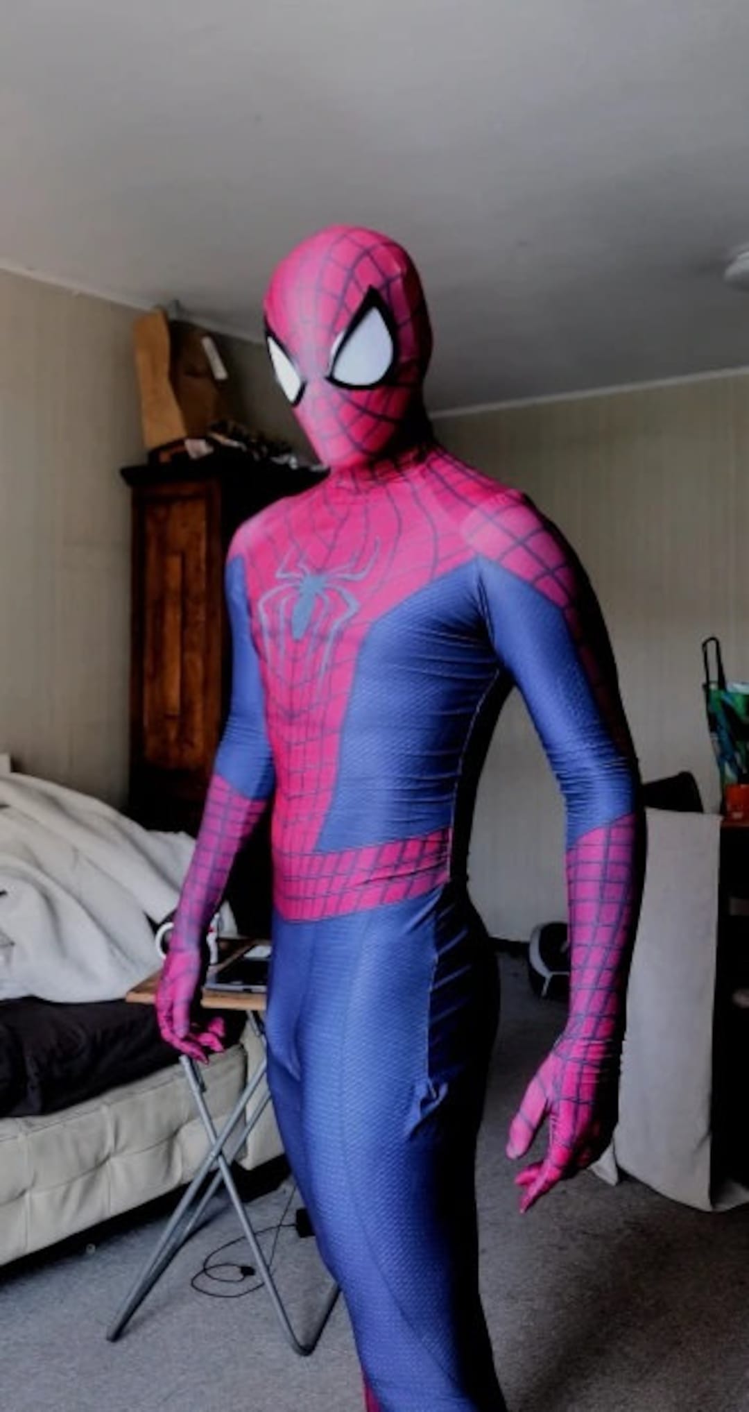 The Amazing Spiderman Cosplay Costume Superhero Zentai Suit Etsy