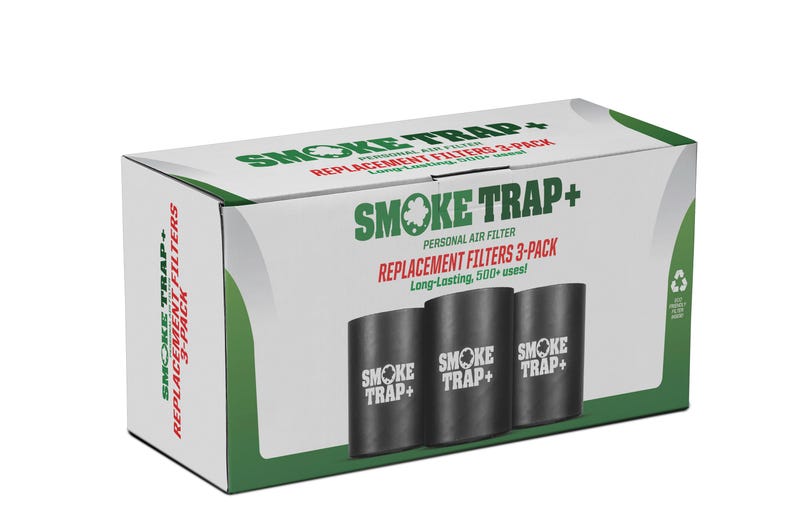 Smoke Trap + Replacement Filter Cartridges - Zero Waste (3) image 1
