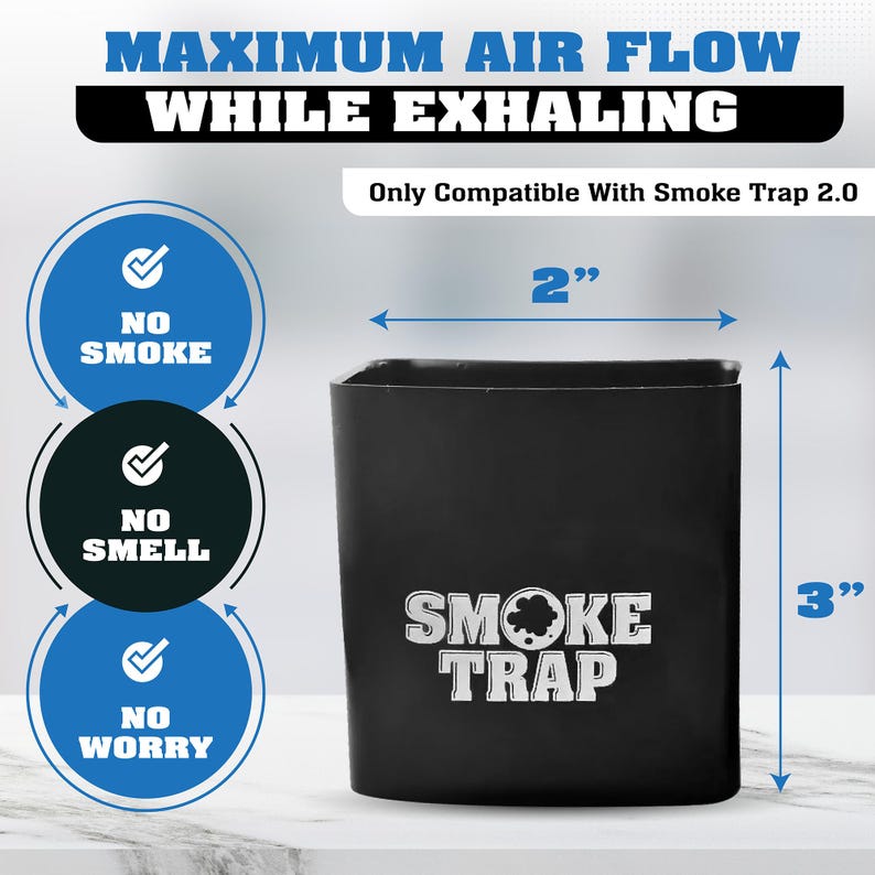 SMOKE TRAP 2.0 REPLACEMENT filter cartridges (3X Pack) image 3