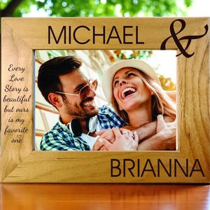 Our Love Story Picture Frame