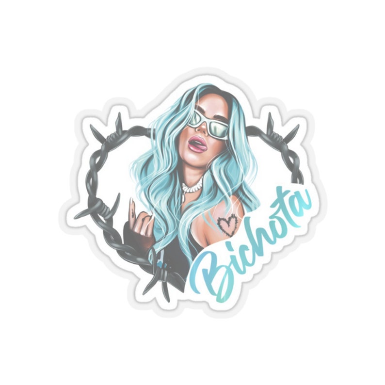 Karol G Sticker Bichota Kisscut Stickers Etsy