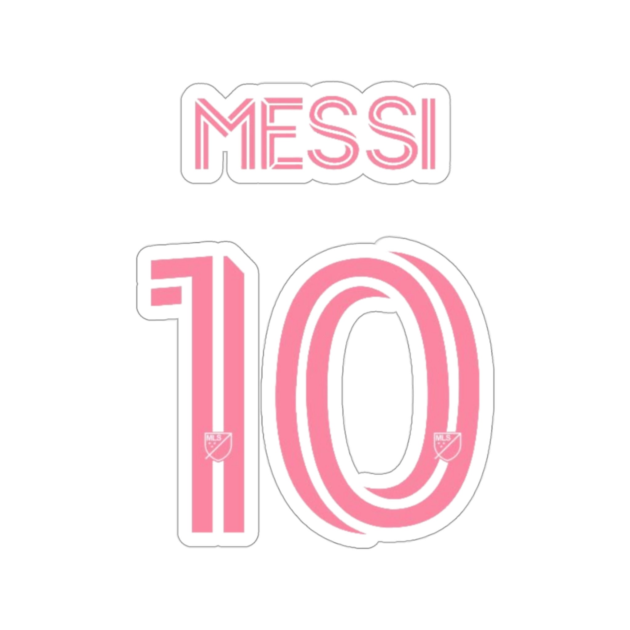 Inter Miami CF Messi 10 Sticker Kiss-cut Stickers 
