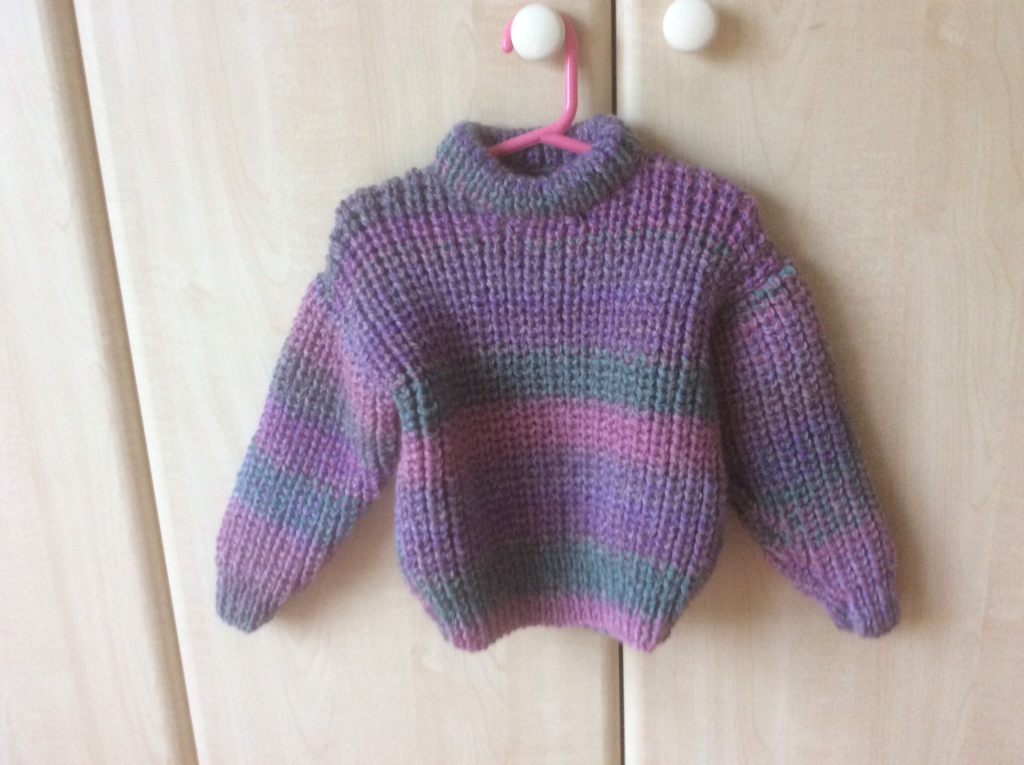 Hand Knitted Fishermans Rib Jumper for Boy or Girl for 23 Etsy UK