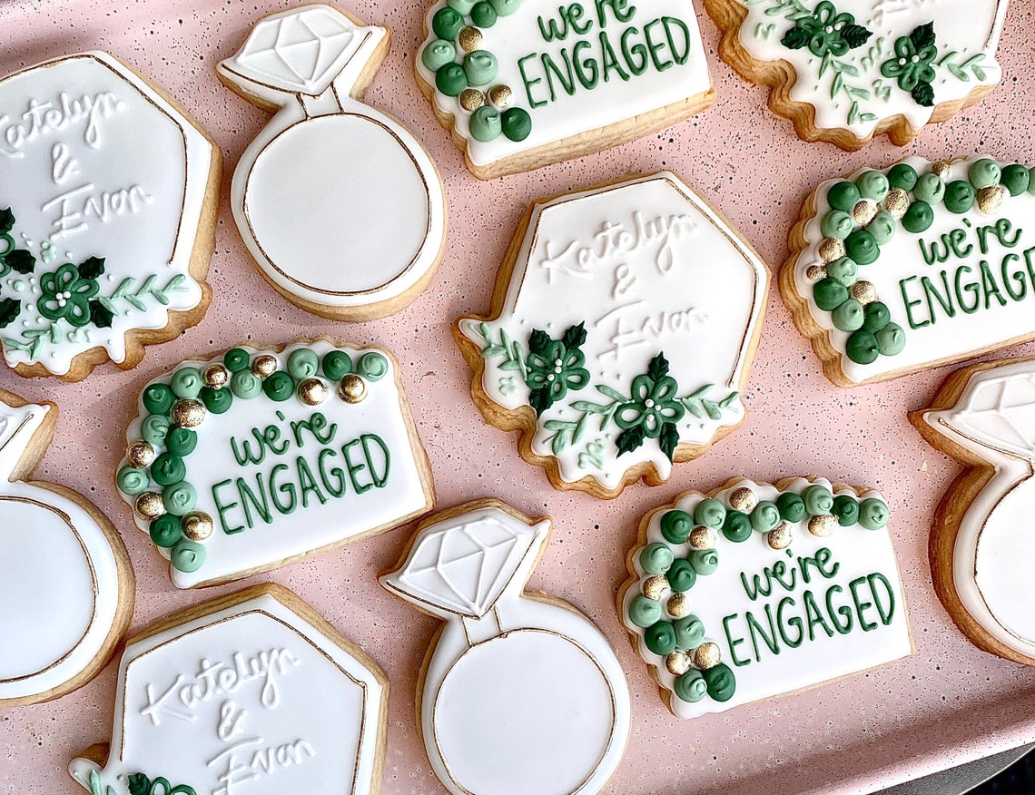 Engagement cookies Etsy