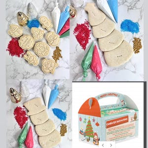 DIY Keks-Kits, Weihnachtliches Motiv