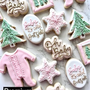 Baby it’s cold outside cookies