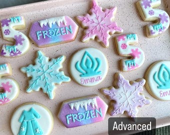 Biscotti a tema Frozen