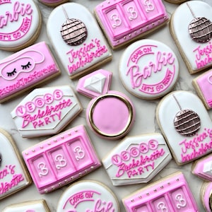 Barbie themed Birthday/Bachelorette cookies image 4