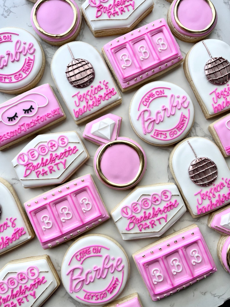 Barbie themed Birthday/Bachelorette cookies image 4