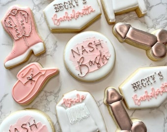 Nashville Bachelorette Cookies