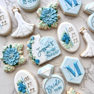 Bridal shower cookies!