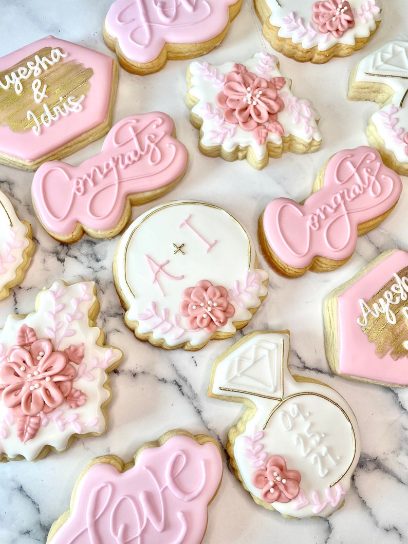 Engagement Cookies - Etsy