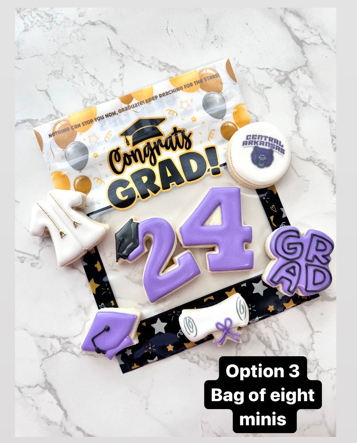 Graduation cookies minis
