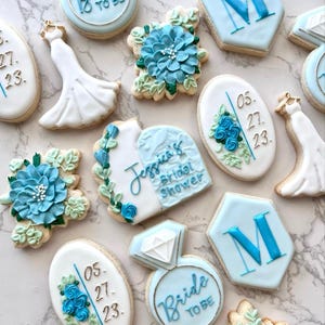 Bridal shower cookies!