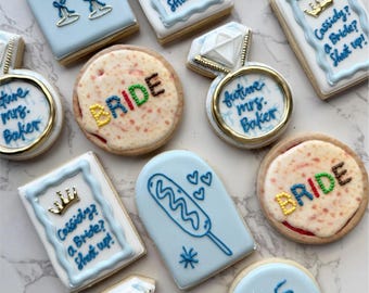 Bachelorette themed cookie!