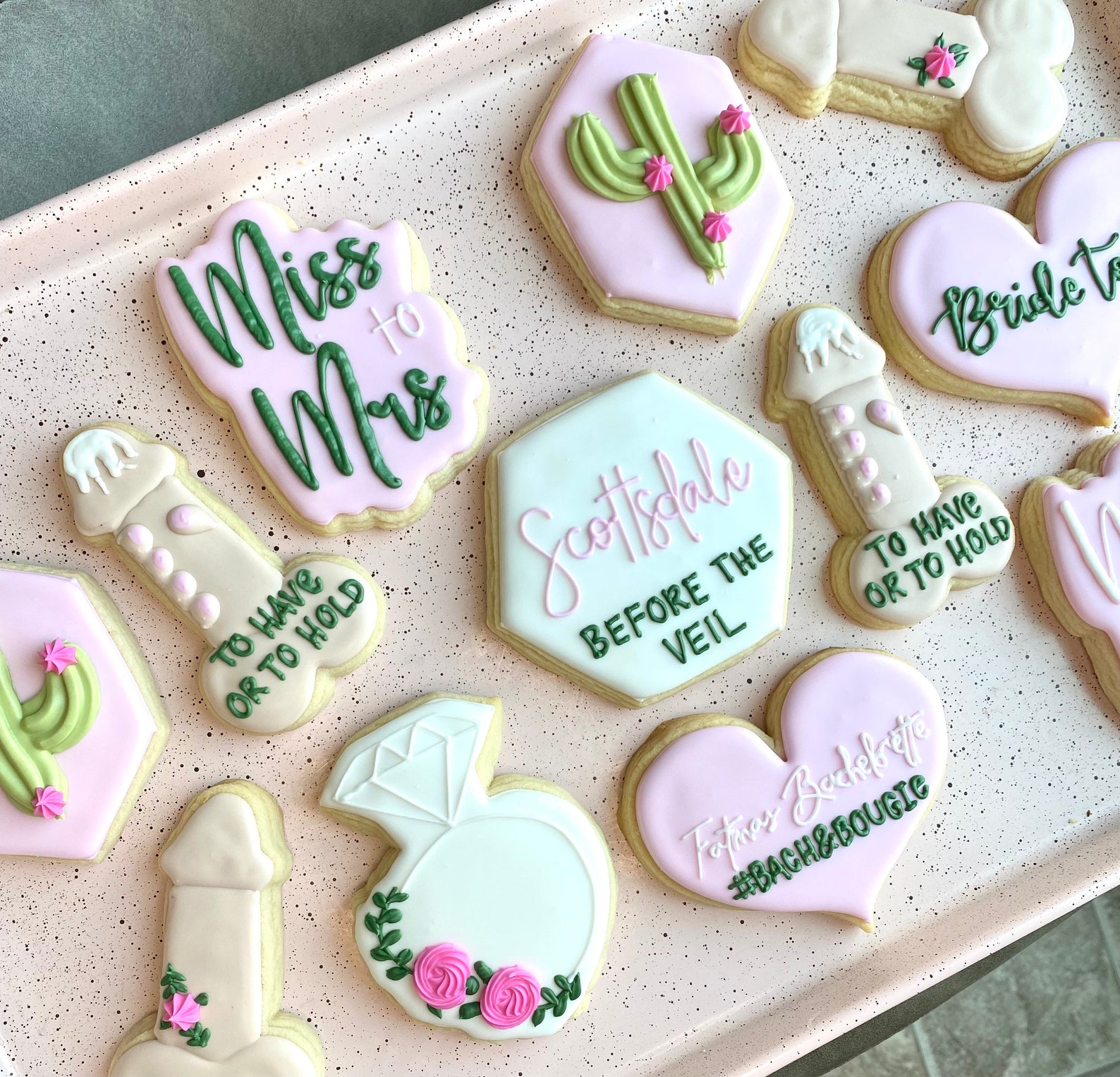 Bachelorette Themed Cookie - Etsy
