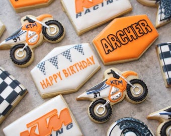 Dirt Bike cookies!