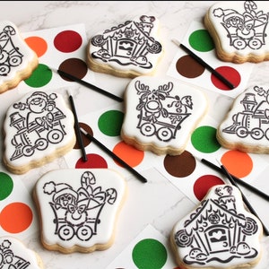 ¡PINTA TUS PROPIAS galletas navideñas!