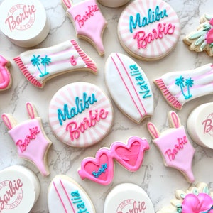 Barbie themed Birthday/Bachelorette cookies image 2