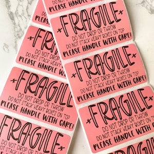Fragile Stickers