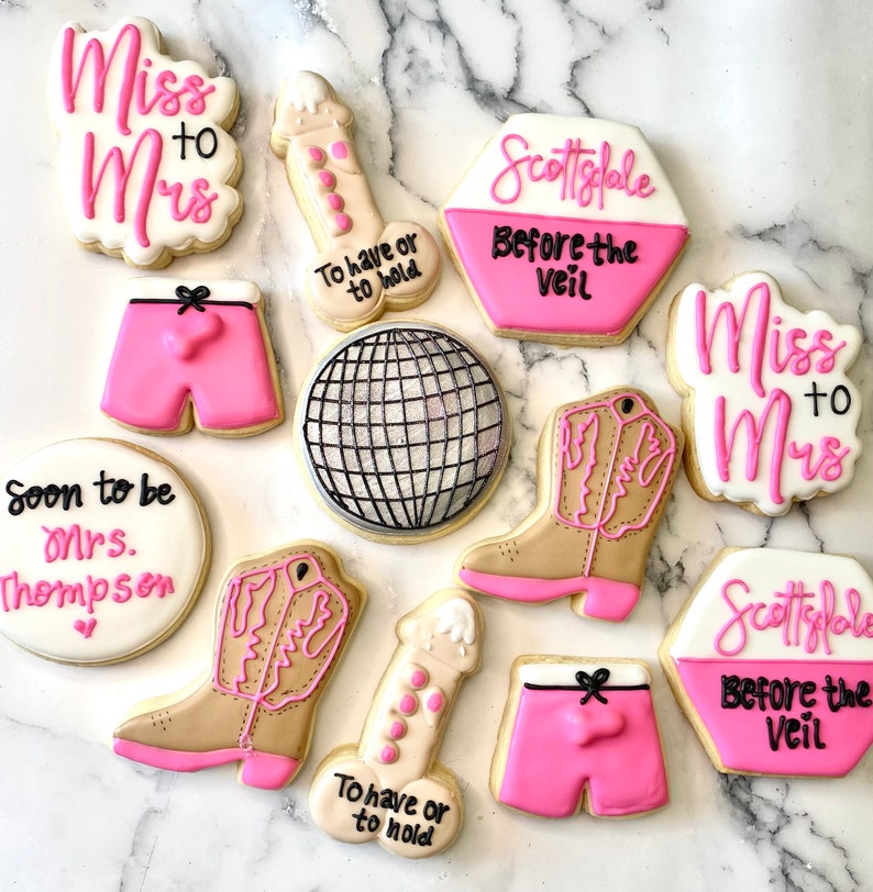 Scottsdale Bachelorette Cookies Etsy