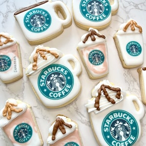 Coffee inspired cookies