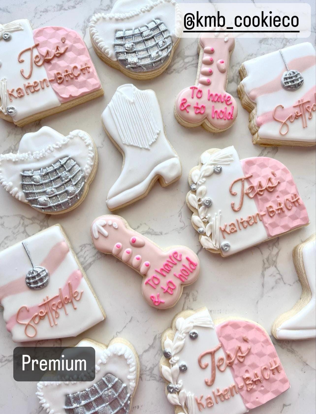 Scottsdale Bachelorette cookies