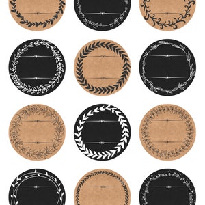 Printable Mason Jar Labels - Etsy