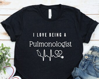 Pulmonologen T-Shirt, Pulmonologen Geschenk, Pulmonologen Geschenk, Pulmonologen Shirt, Pulmonologen Shirt