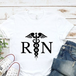 RN TShirt, Registered Nurse Shirt, RN Tee, RN Shirt, Gift for Registered Nurse, Nurse Gift, Best Nurse Gift, Nurse Clothing, Nurse Shirt