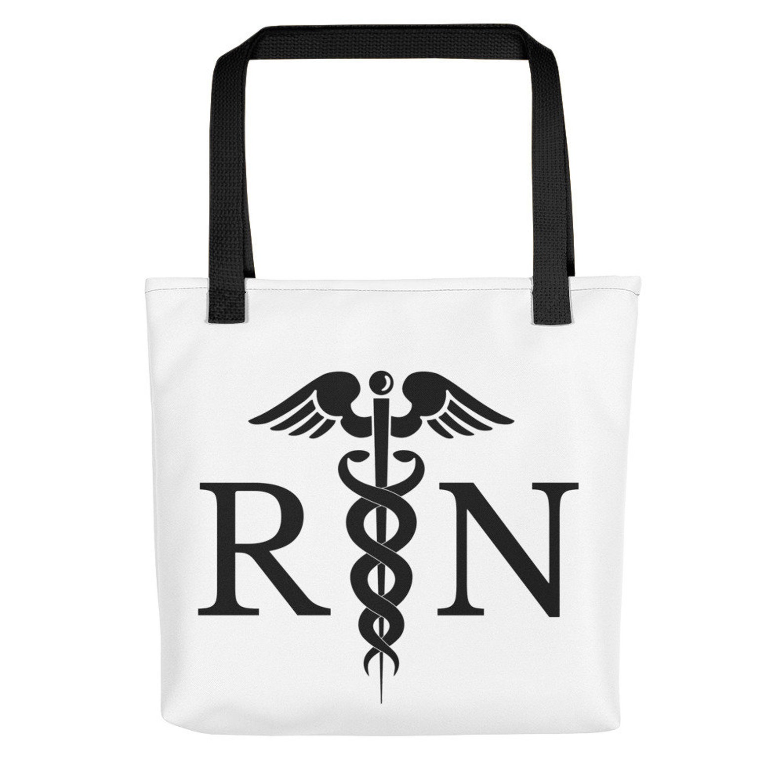 Registered Nurse Tote Bag Registered Nurse Bag RN Tote Bag Etsy