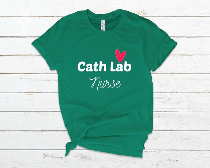 Cath Lab Nurse Shirt Cath Lab Nurse Tee Cath Lab Nurse Gift Etsy