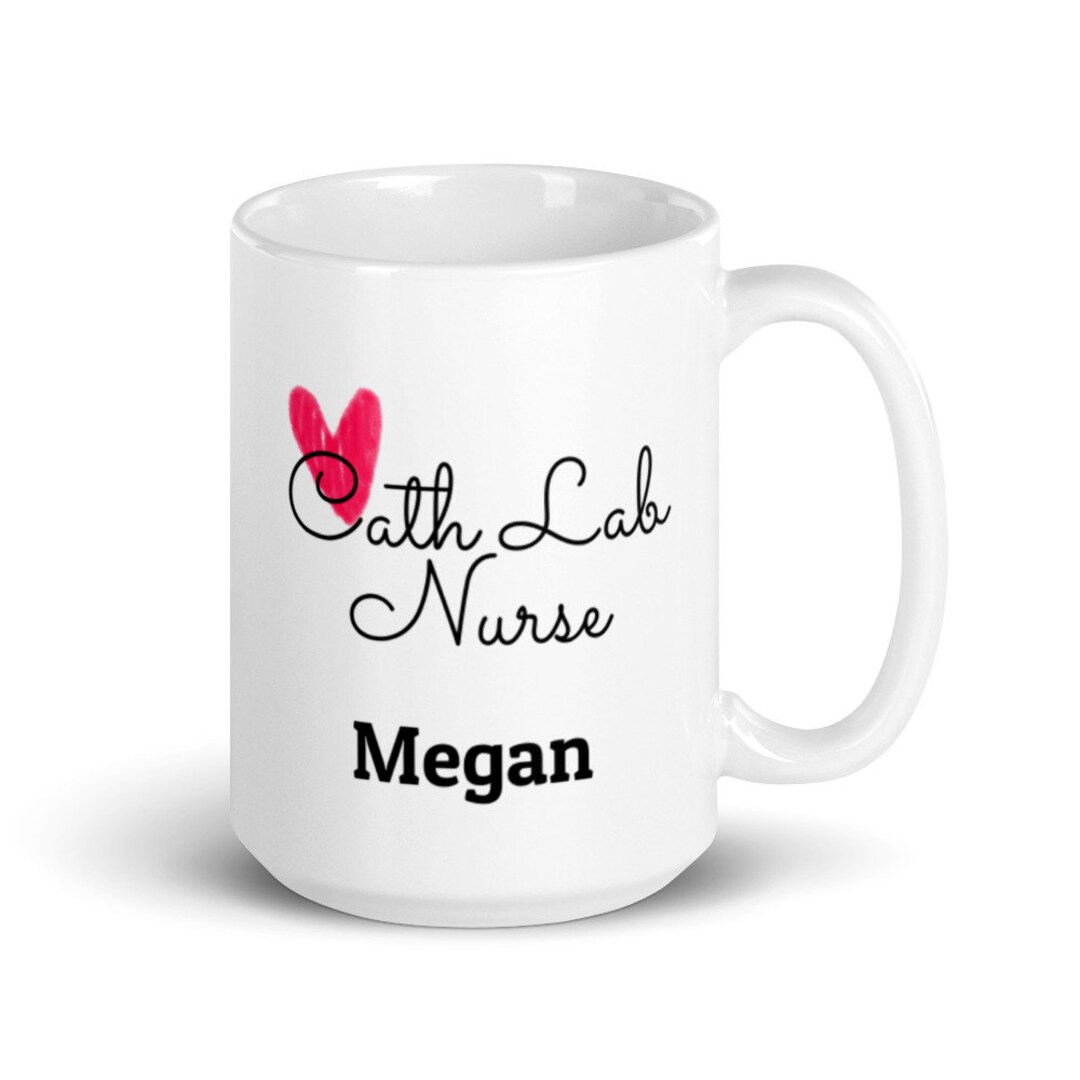 Personalized Nurse Mug, Cath Lab, Cath Lab Nurse Coffee Mug, Cath Lab