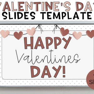 Valentine&#39;s Day Slides Templates | Valentine&#39;s Day Powerpoint, Valentine&#39;s Day Google Slides, Powerpoint Template, Valentine&#39;s Day Classroom